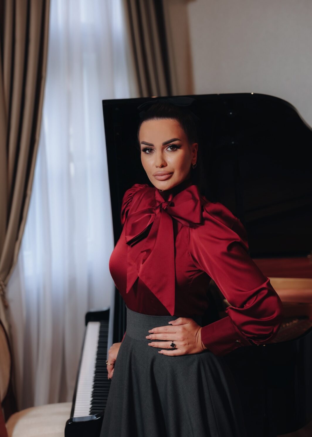 Košulja Bordo Masna